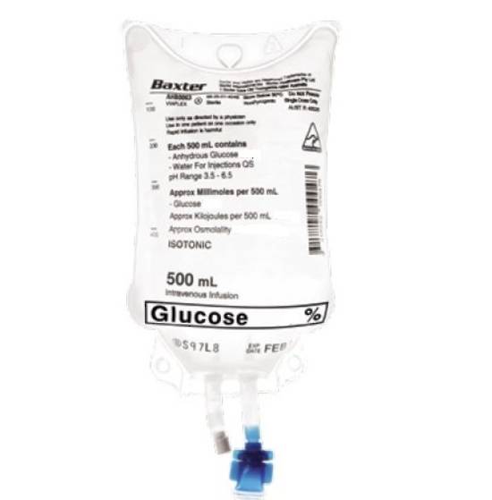 Glucose 10% IV Solution 500ml image 0